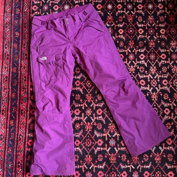 North Face | Snow Purple Pants | Sz Large - Picture 1 of 7